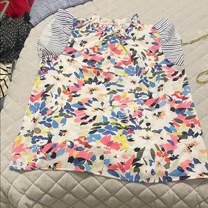 Floral Multicolor Women's Blouse